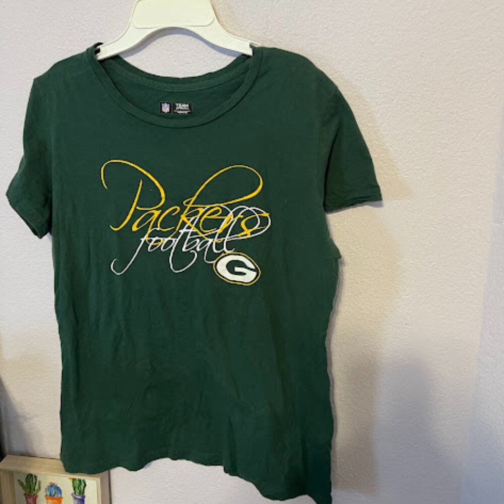Green Bay Packers graphic T size Large